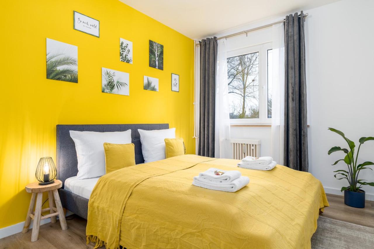 Free Living - Jungle Design Apartments, Zentrum, Parkplatz, Kueche, Wlan Wolfsburg Exteriör bild